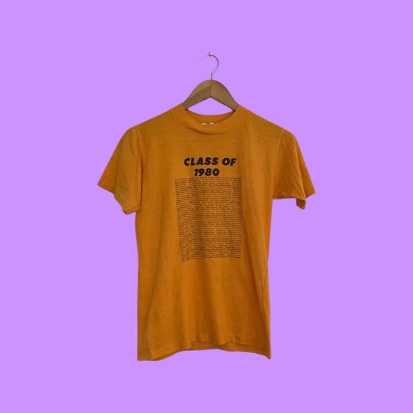 Vintage yellow class of 1980 - Picture 3 of 4